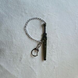 Brand New Mini Sword Keychain with Intricate Designs